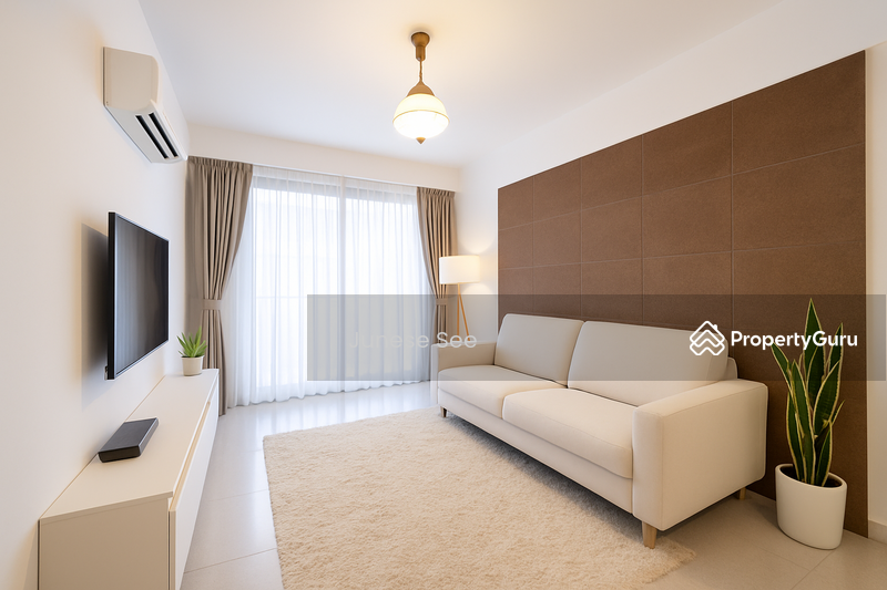 Living Room 3D RENDERING