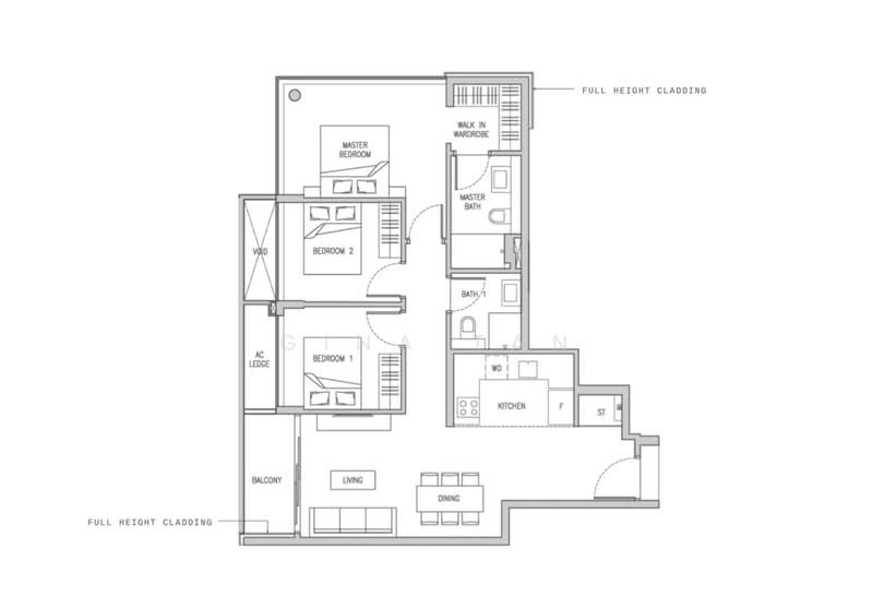 Claydence, 99 Still Road, 3 Bedrooms, 1,076 sqft, Apartment For Sale, by Gina Tan, 60082980 - PropertyGuru.com.sg