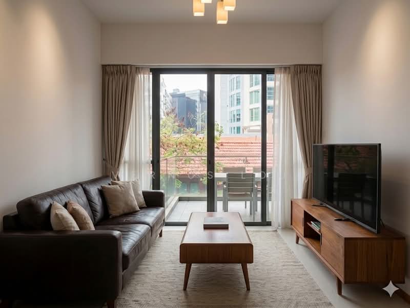 The Pier at Robertson, 80 Mohamed Sultan Road, 2 Bedrooms, 1,022 sqft, Apartment For Sale, by Vernus Lou, 60083188 - Living Room - PropertyGuru.com.sg