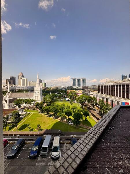 Peninsula Plaza, 111 North Bridge Road, 1,776 sqft, Office For Rent, by CHEN TIANYI, 60083411 - View towards MBS - CommercialGuru.com.sg