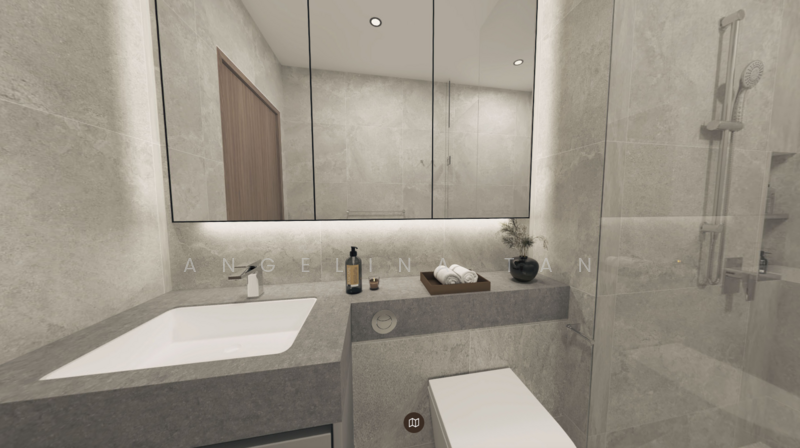 Aurea, 802 Beach Road, 3 Bedrooms, 1,001 sqft, Condominium For Sale, by Angelina Tan, 60084003 - Bathroom - PropertyGuru.com.sg