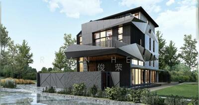 For Sale - Massive Built-Up! Brand New 2.5-Sty Semi-D with Lift, Pool & Mezzannine!