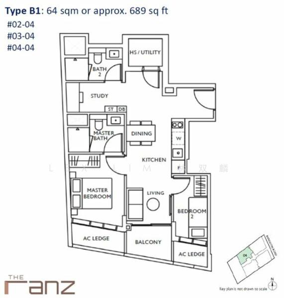 The Ranz Apartment For Sale at S$ 1,565,000 | PropertyGuru Singapore