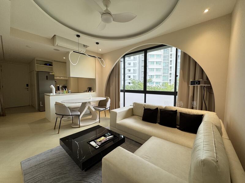 Lavender Residence, 288 Lavender street, 2 Bedrooms, 730 sqft, Apartment For Rent, by Laura Chan 陈诗惠, 60085634 - Living Room - PropertyGuru.com.sg