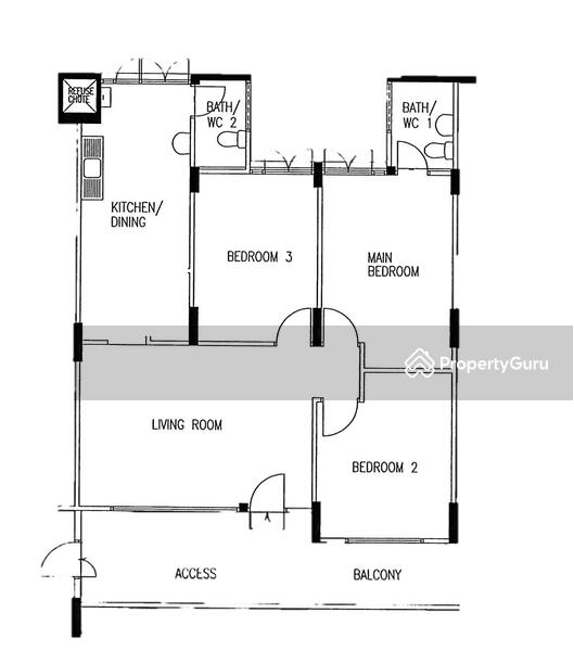 For Sale 457 Tampines Street 42