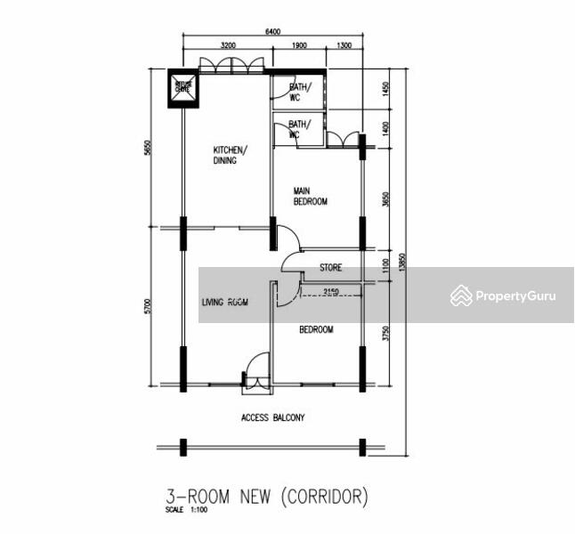 For Sale 584 Ang Mo Kio Avenue 3