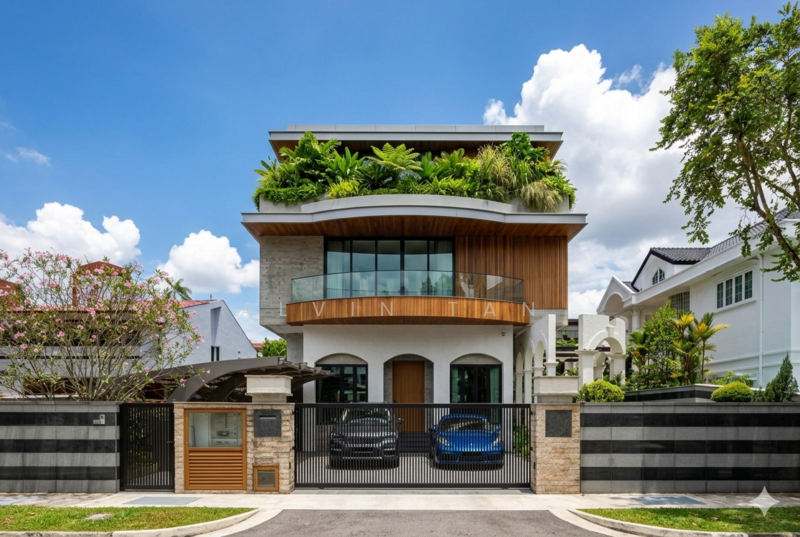 ⭐️ RARE Priced Attractively Move-In GCB in the Heart of Novena, , 6 Bedrooms, 9,500 sqft, Good Class Bungalow For Sale, by Alvin Tan, 60086926 - Exterior - PropertyGuru.com.sg