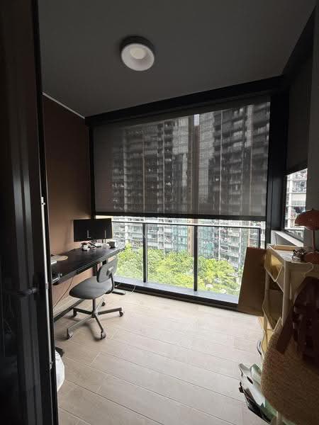 Parc Esta, 914 Sims Avenue, Eunos / Geylang / Paya Lebar, 2 Bedrooms, 743 sqft, Condominium For Rent, by Liang Xu, 60086927 - Balcony in Masterbed, use as study - PropertyGuru.com.sg