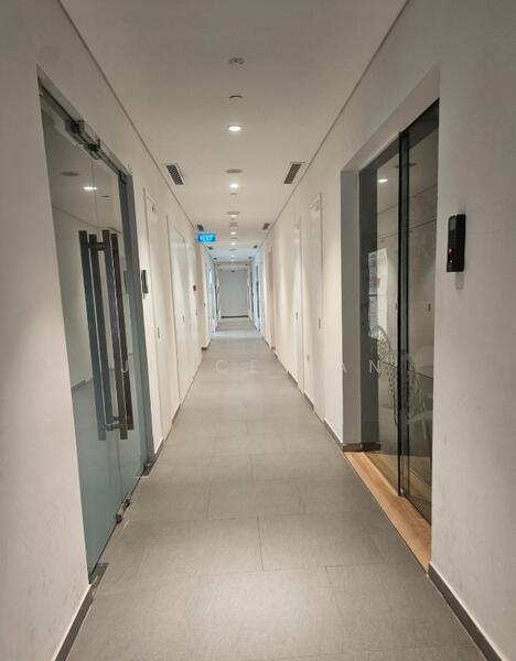 Woods Square, 8 Woodlands Square, 560 sqft, Office For Rent, by Joyce Tan, 60087233 - Air-Conditioned Corridor - CommercialGuru.com.sg