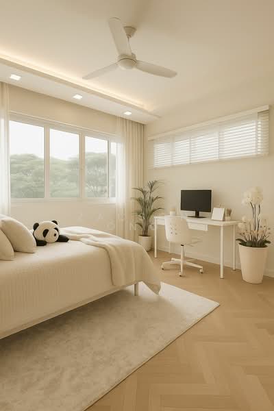Clementi Park, 010101 Sunset Drive, 1 Bedroom, 807 sqft, Condominium For Sale, by Zacson Ong, 60087461 - Master Bedroom - PropertyGuru.com.sg