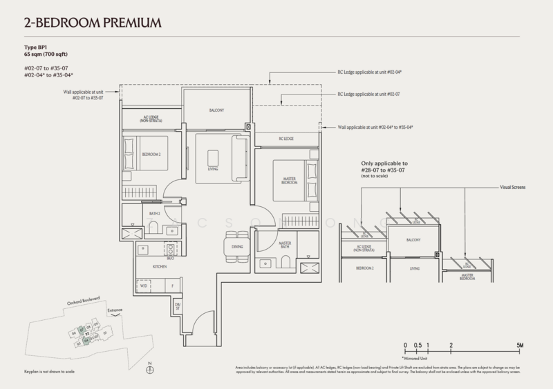 UPPERHOUSE at Orchard Boulevard, 22 Orchard Boulevard, 2 Bedrooms, 700 sqft, Condominium For Sale, by Zacson Ong, 60087481 - PropertyGuru.com.sg