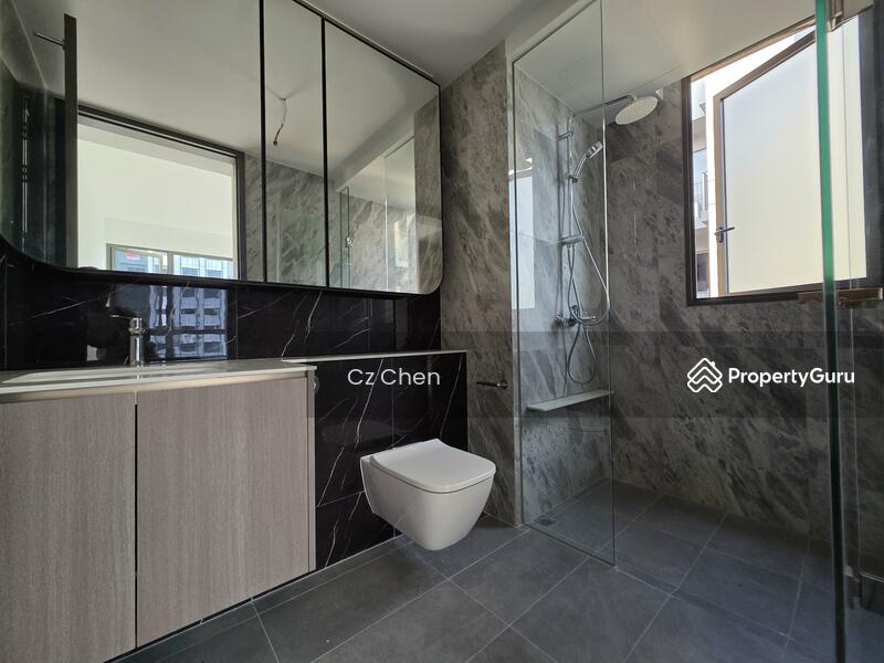 Master toilet with window