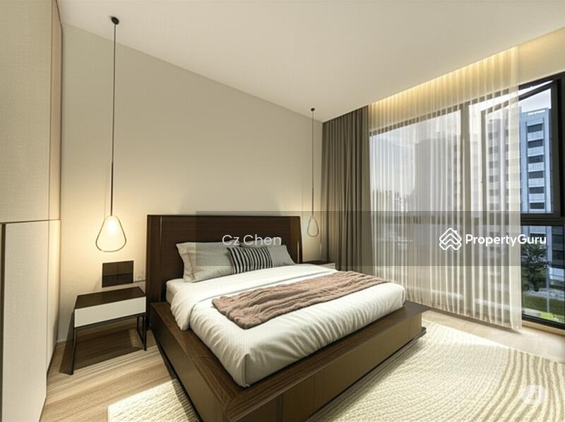 Staged Master Bedroom