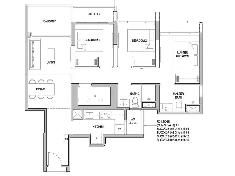 North Gaia, 45 Yishun Close, Room Rental, 100 sqft, Executive Condominium For Rent, by James Li, 60087830 - PropertyGuru.com.sg