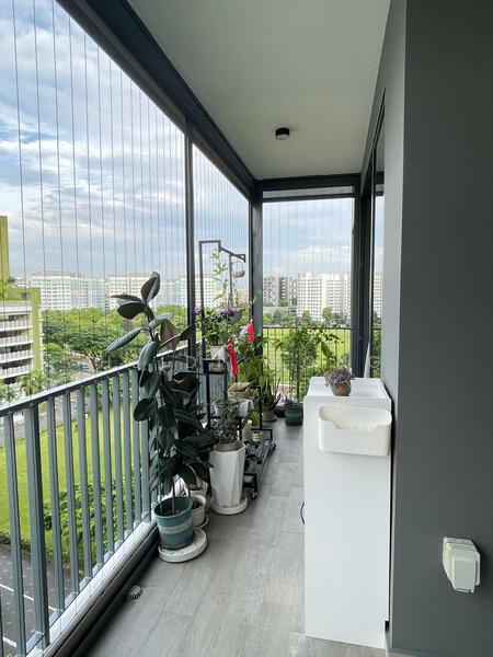 Signature At Yishun, 29 Yishun Street 51, 3 Bedrooms, 1,098 sqft, Executive Condominium For Rent, by Heidi Wong, 60087908 - Balcony - PropertyGuru.com.sg