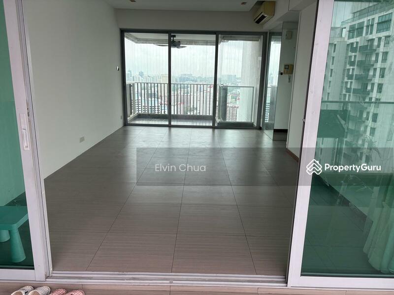 1st Balcony looking into Living Area 