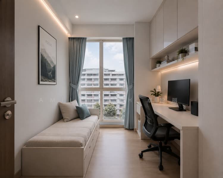 Watercolours, 27 Pasir Ris Link, 3 Bedrooms, 958 sqft, Executive Condominium For Sale, by Amilia Toh 卓翰丽, 60088870 - Study - PropertyGuru.com.sg