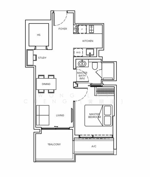 Mori, 223 Guillemard Road, Eunos / Geylang / Paya Lebar, 1 Bedroom, 592 sqft, Condominium For Rent, by Wong Lay Cheng (黄丽清), 60089244 - PropertyGuru.com.sg