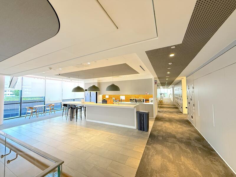 Woods Square, 8 Woodlands Square, 22,213 sqft, Office For Rent, by Xavier Aw (欧伟廷), 60089638 - Kitchen - CommercialGuru.com.sg