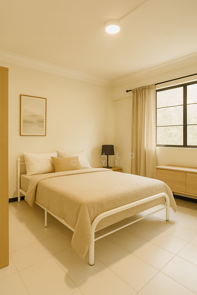 Bedroom - FOR ILLUSTRATION ONLY