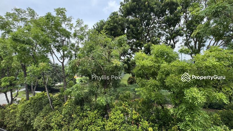 Lush greenery views from bedroom