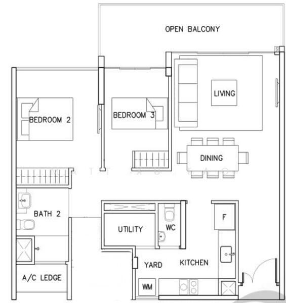 Ripple Bay, 10 Pasir Ris Link, Pasir Ris / Tampines, 2 Bedrooms, 958 sqft, Condominium For Rent, by Matt Xu Tao, 60091188 - PropertyGuru.com.sg