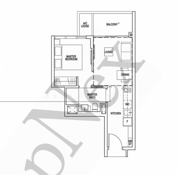 Riverfront Residences, 51 Hougang Avenue 7, 1 Bedroom, 581 sqft, Condominium For Sale, by Celeste Teo, 60091392 - PropertyGuru.com.sg