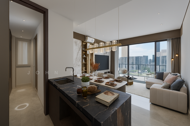 Dry Kitchen/Living Room