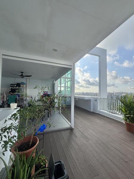Full utilisation of terrace space 