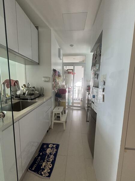 Kitchen and yard