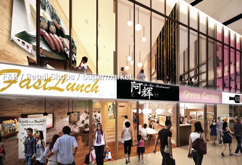 The MidTown, 1187 Upper Serangoon Road, 721 sqft, Food & Beverage For Sale, by John Koh, 60092312 - CommercialGuru.com.sg