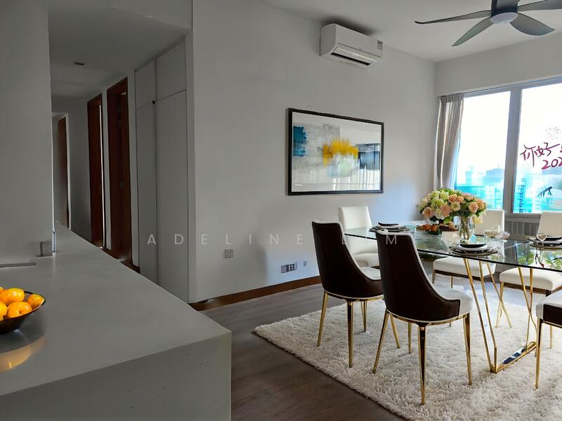 AI Staged Dining Room