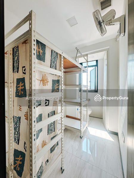Utility room with attached WC