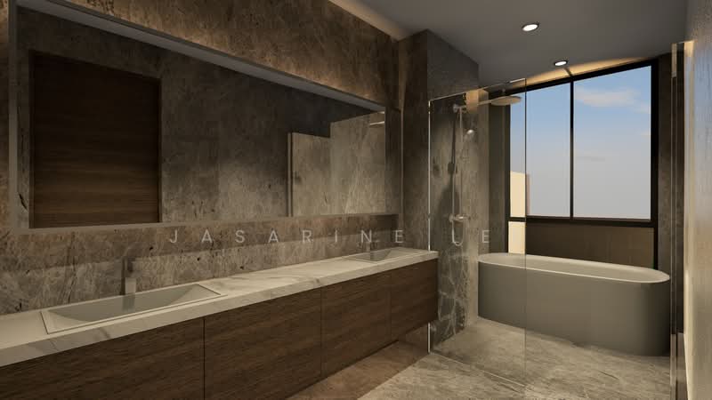 ⭐⭐LANDED7772 @ BRAND NEW SEMI-DETACHED WITH POOL, ATTIC & BASEMENT, Meyer Place, 5 Bedrooms, 6,619 sqft, Semi-Detached House For Sale, by Jasarine Lee, 60093841 - Bathroom - PropertyGuru.com.sg