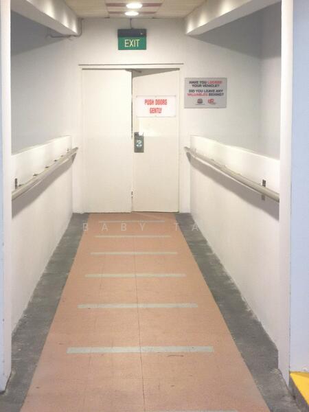 Sheltered Linkway to Car Park