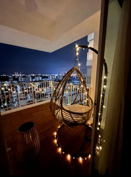 Watch fireworks from your balcony