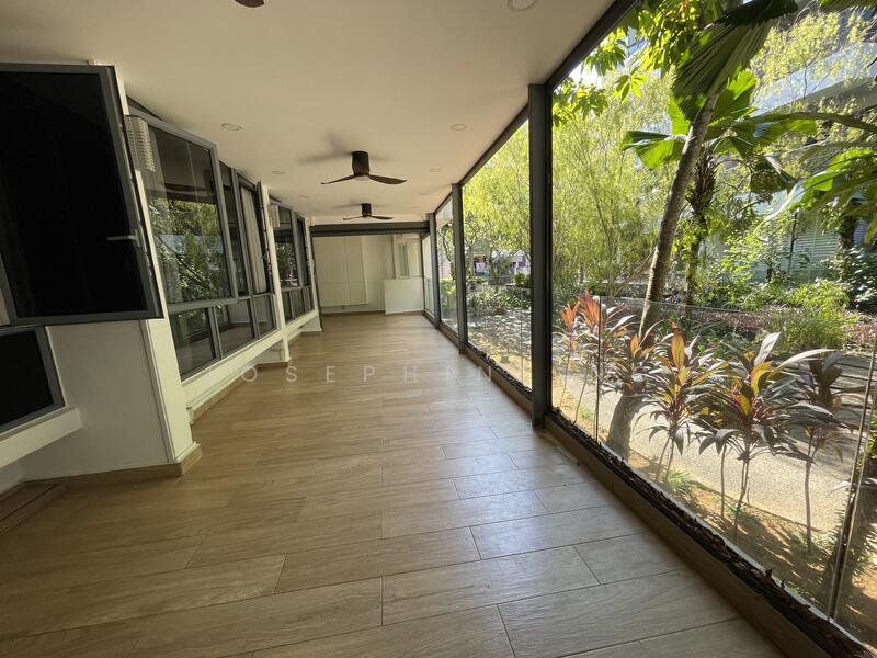 Dining facing Greenary & Water Features