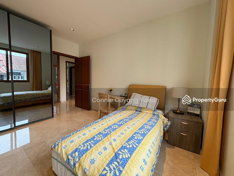Bedroom with attached bath