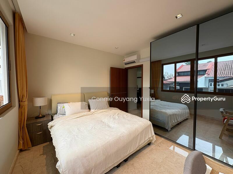 Bedroom with shared bath