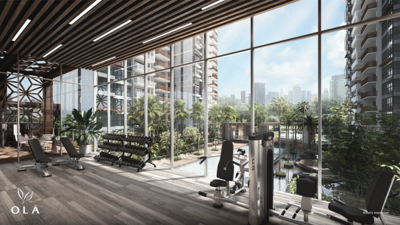 Gym room view