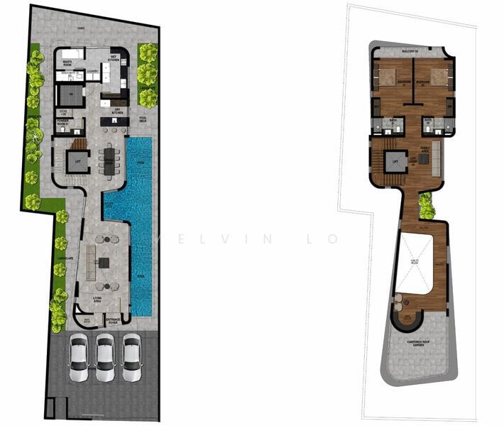 For Sale Brand New Freehold Detached 3 Storey House