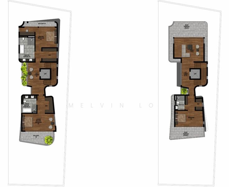 For Sale Brand New Freehold Detached 3 Storey House