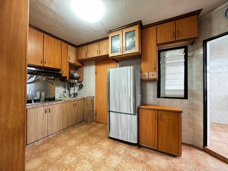 Kitchen, Bomb Shelter & Service Balcony