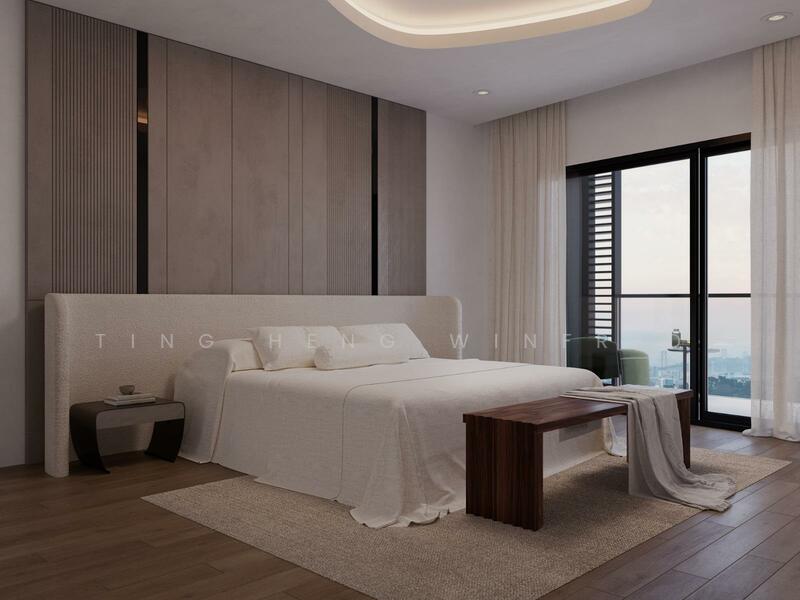 Zen - Brand New Freehold Inter Terrace with Attic & Lift Terraced House For Sale at S$ 6,200,000 | PropertyGuru Singapore - Master Bedroom