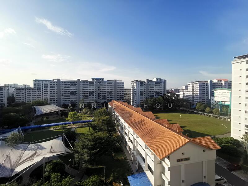Unblocked view from Living Room of unit