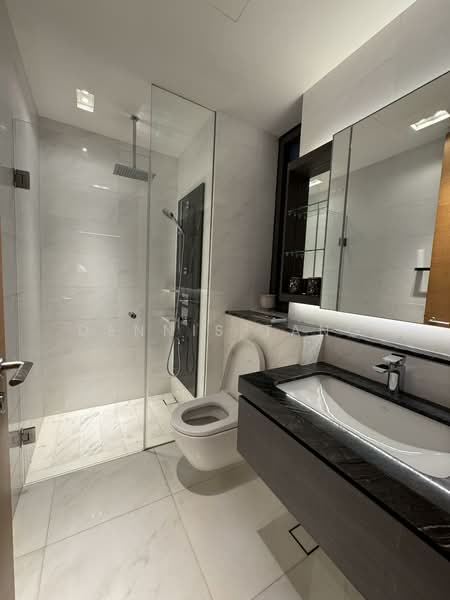Marina One Residences, 21 Marina Way, 2 Bedrooms, 1,163 sqft, Condominium For Rent, by Dennis Tang, 60099770 - Master toilet  - PropertyGuru.com.sg