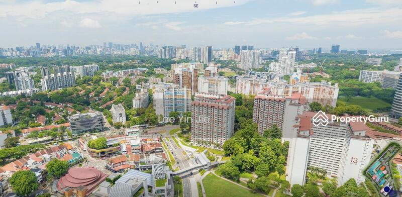 City facing view daytime
