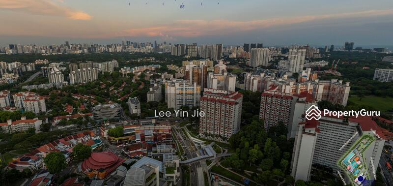 City Facing view evening