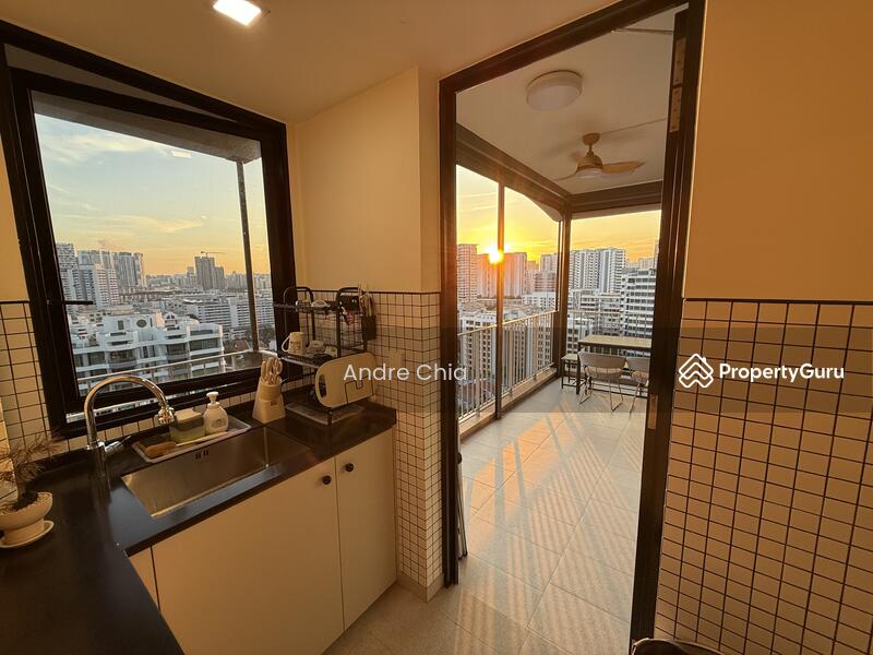 Kitchen link to Balcony