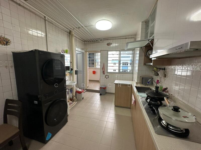 Kitchen and utility room